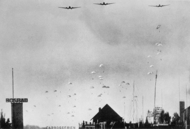 German troops landing in the Netherlands on 10 May 1940 (Dutch National Archives)